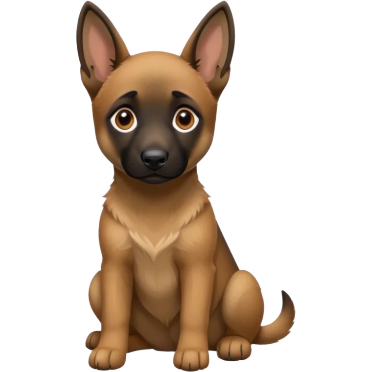 Belgian malinoise puppy emoji