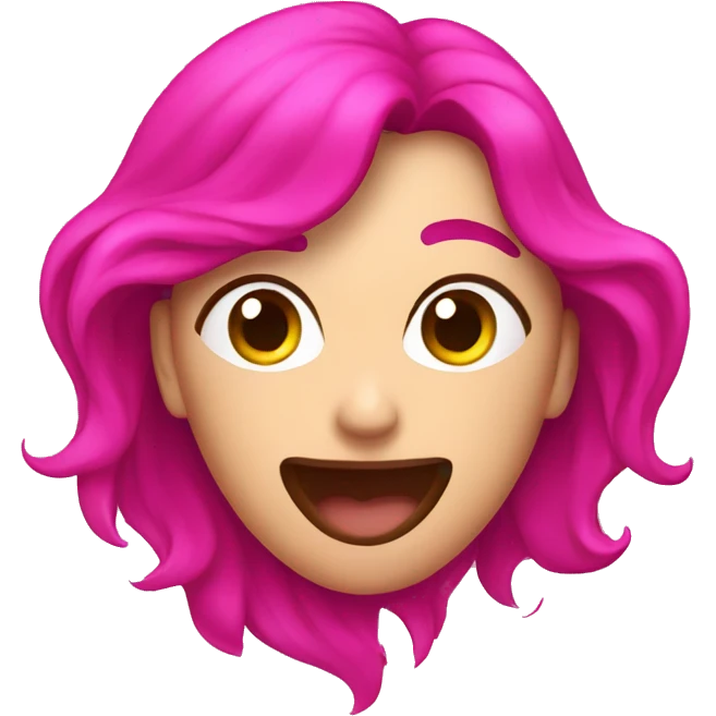 Corazón rosa fucsia emoji