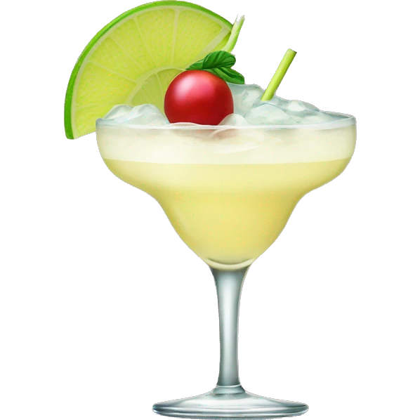 Daiquiri cocktail emoji