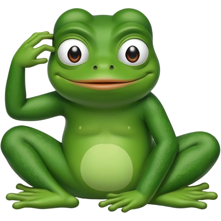 Pepe chill  emoji