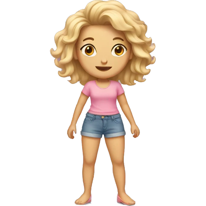 lady with leg hair emoji