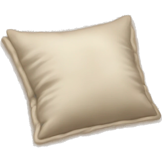beige blanket and pillows emoji