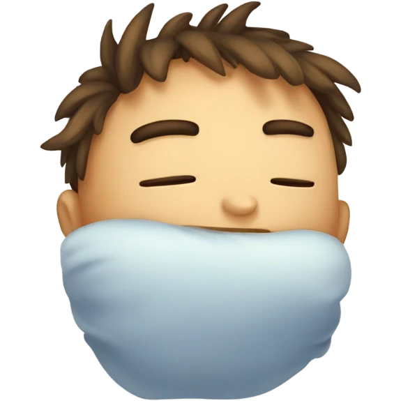 Sleepy bug emoji