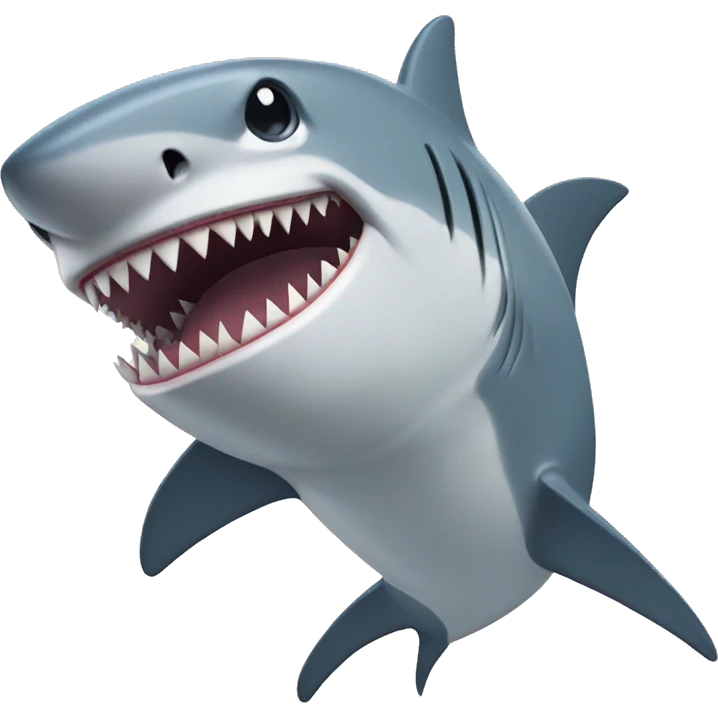 New Year's Shark emoji