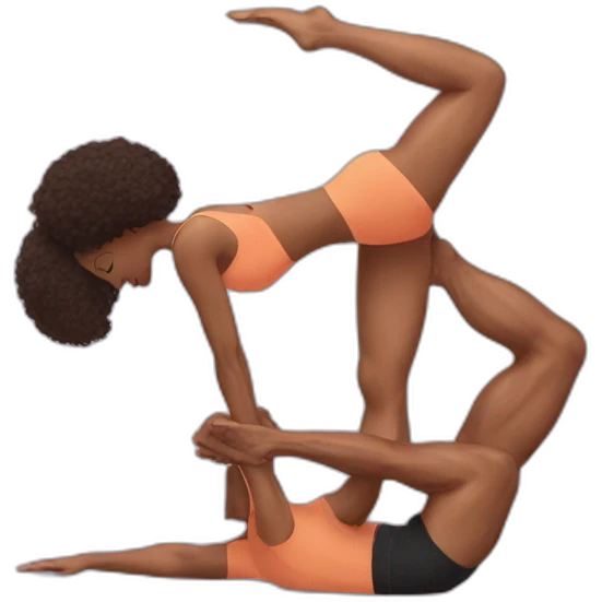 Acro-yoga-couple emoji