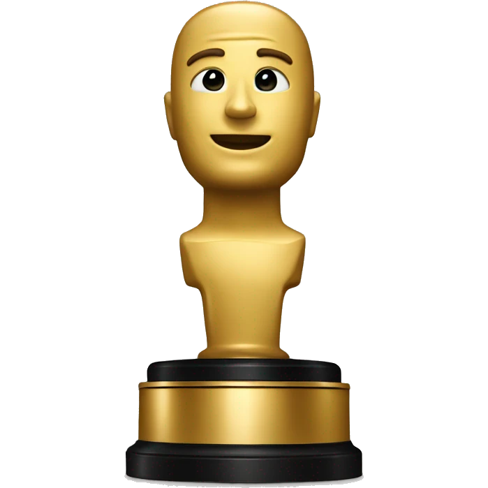 oscar statuette emoji