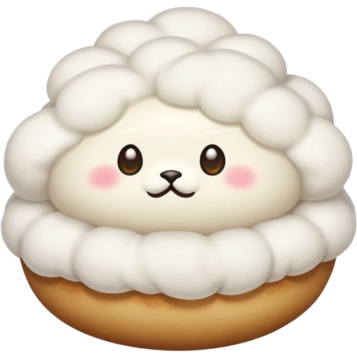 a baozi, chinese food emoji