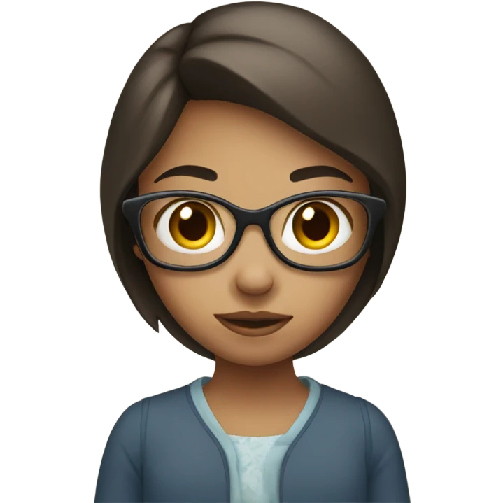 Girl holding sign  emoji