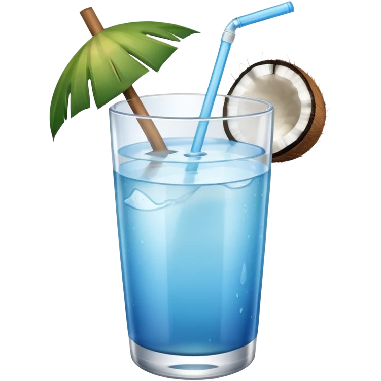 Coconut water emoji