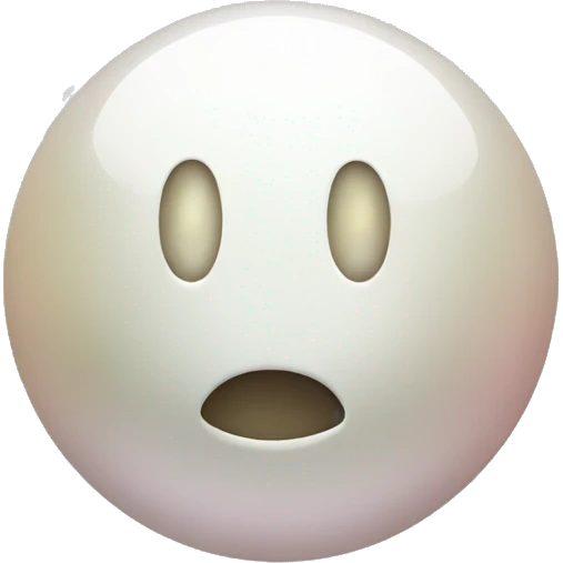 single Pearl  emoji
