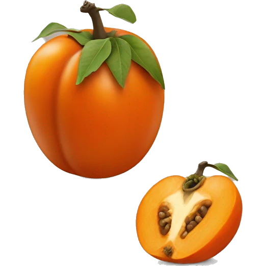 Persimmons  emoji