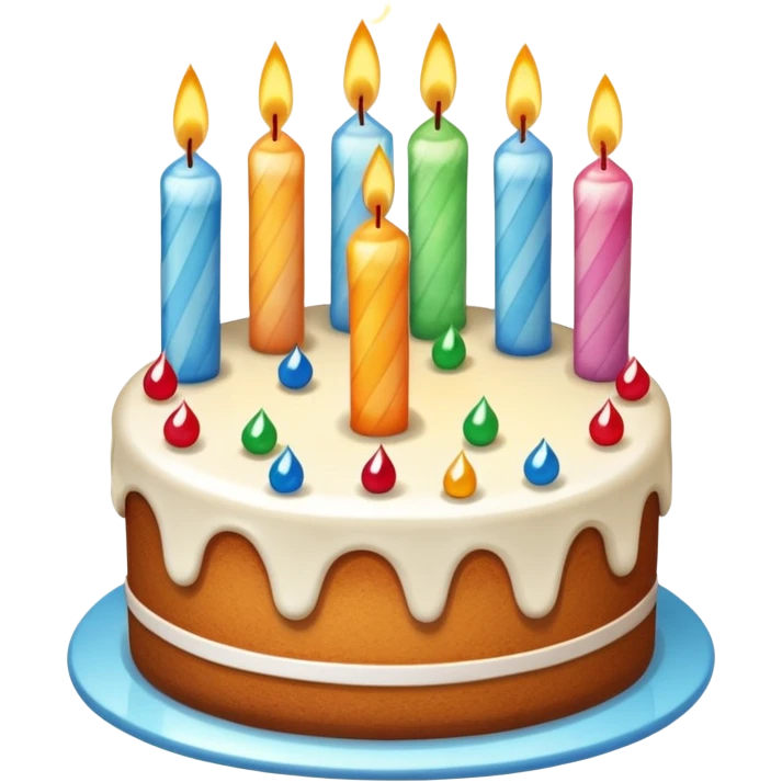 Birthday, sparkling, celebration, dessert  emoji
