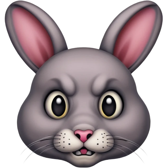 tattooed-scary-looking-bunny-with-heavy-face-tattoes emoji