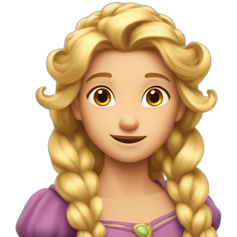 Raiponce emoji