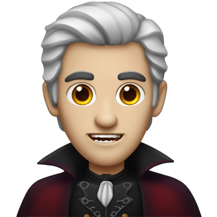 a vampire man emoji