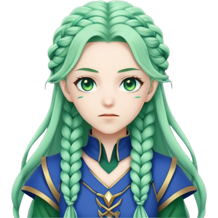 Venti Barbatos The Anemo Wind Archon from Genshin Impact emoji