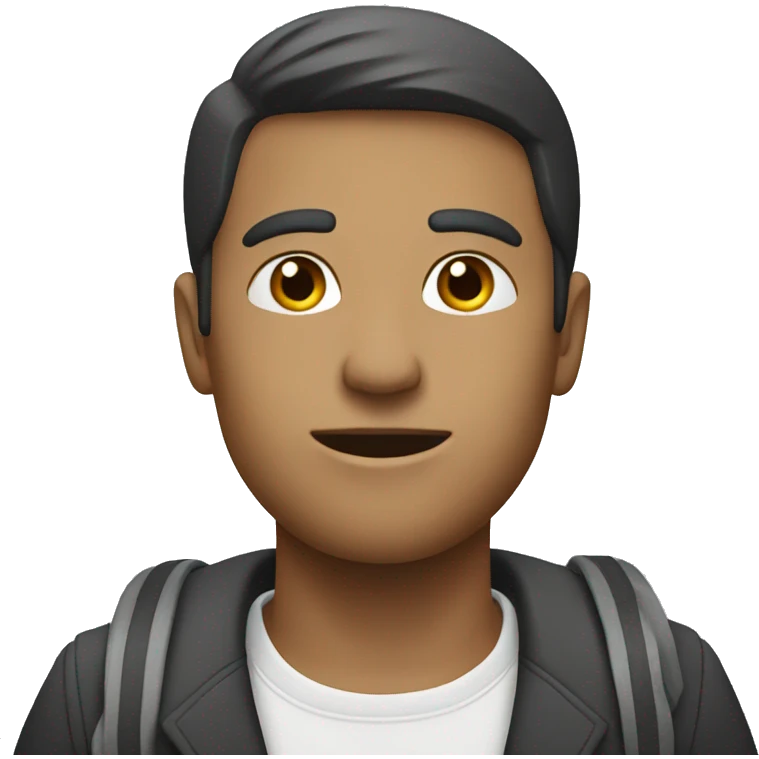 Commuting to work. emoji