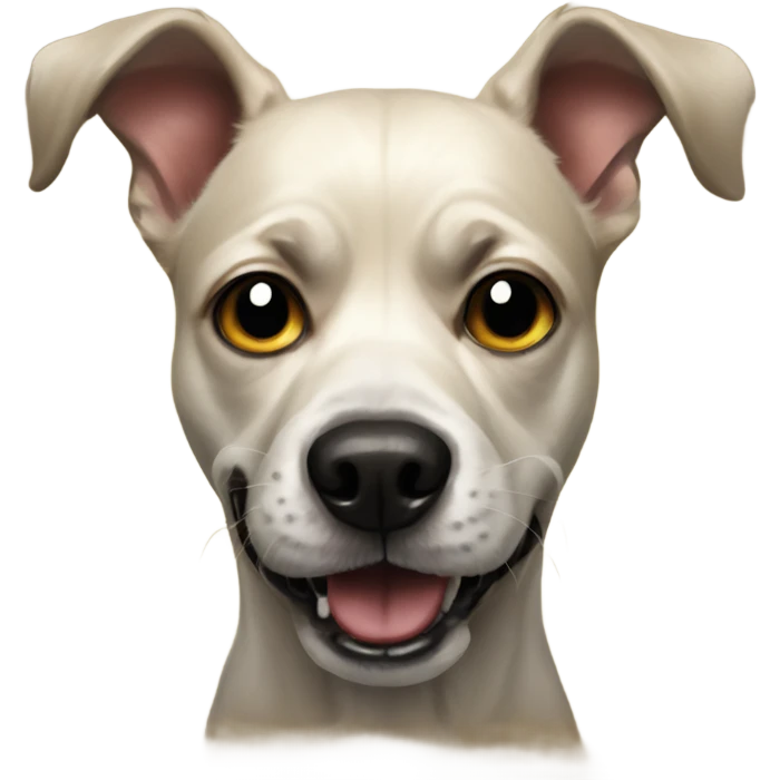 horror themed dog portrait emoji