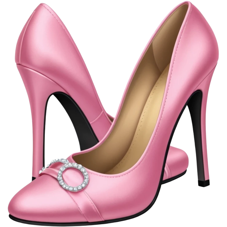 Pink heels dance shoes emoji