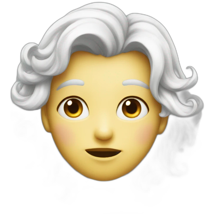 Visage envoyant un coeur emoji