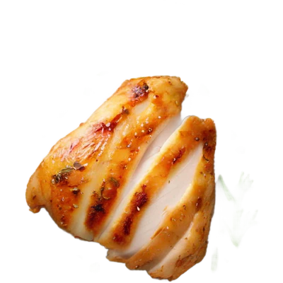 Air Fryer Chicken Breast in a palte emoji