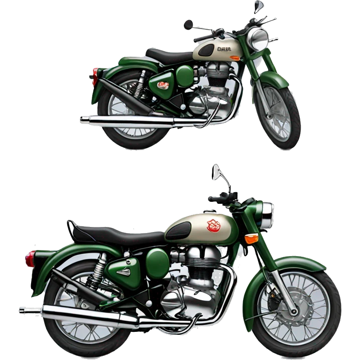 ROYAL ENFIELD Bike  emoji