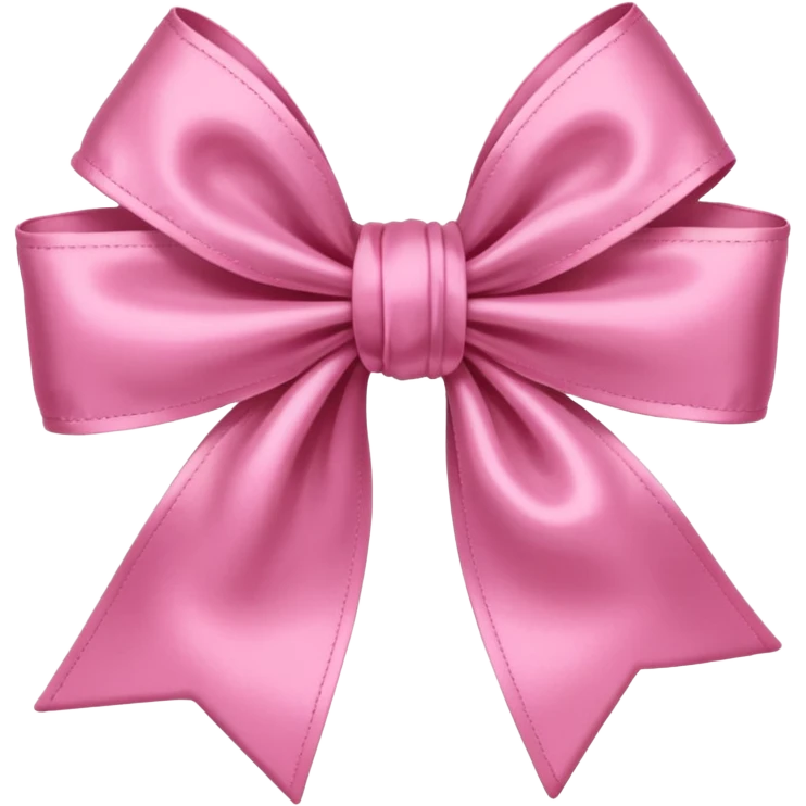 Pink bow emoji