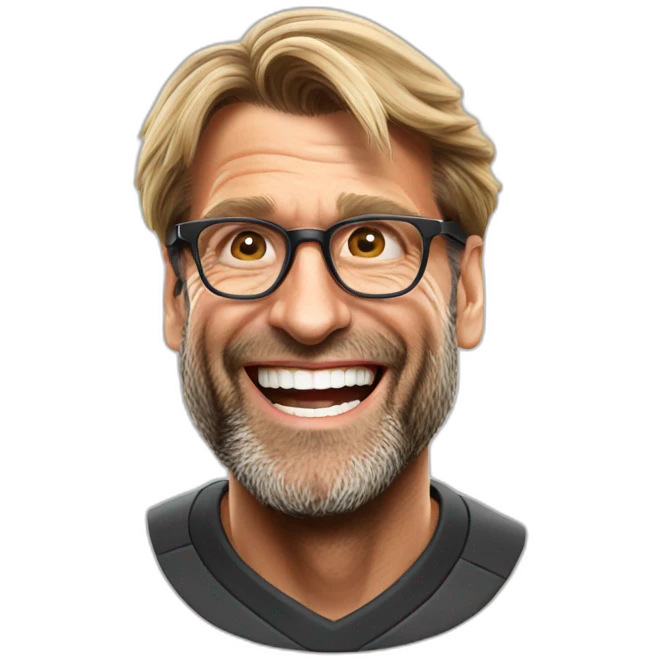 jurgen Klopp happy emoji