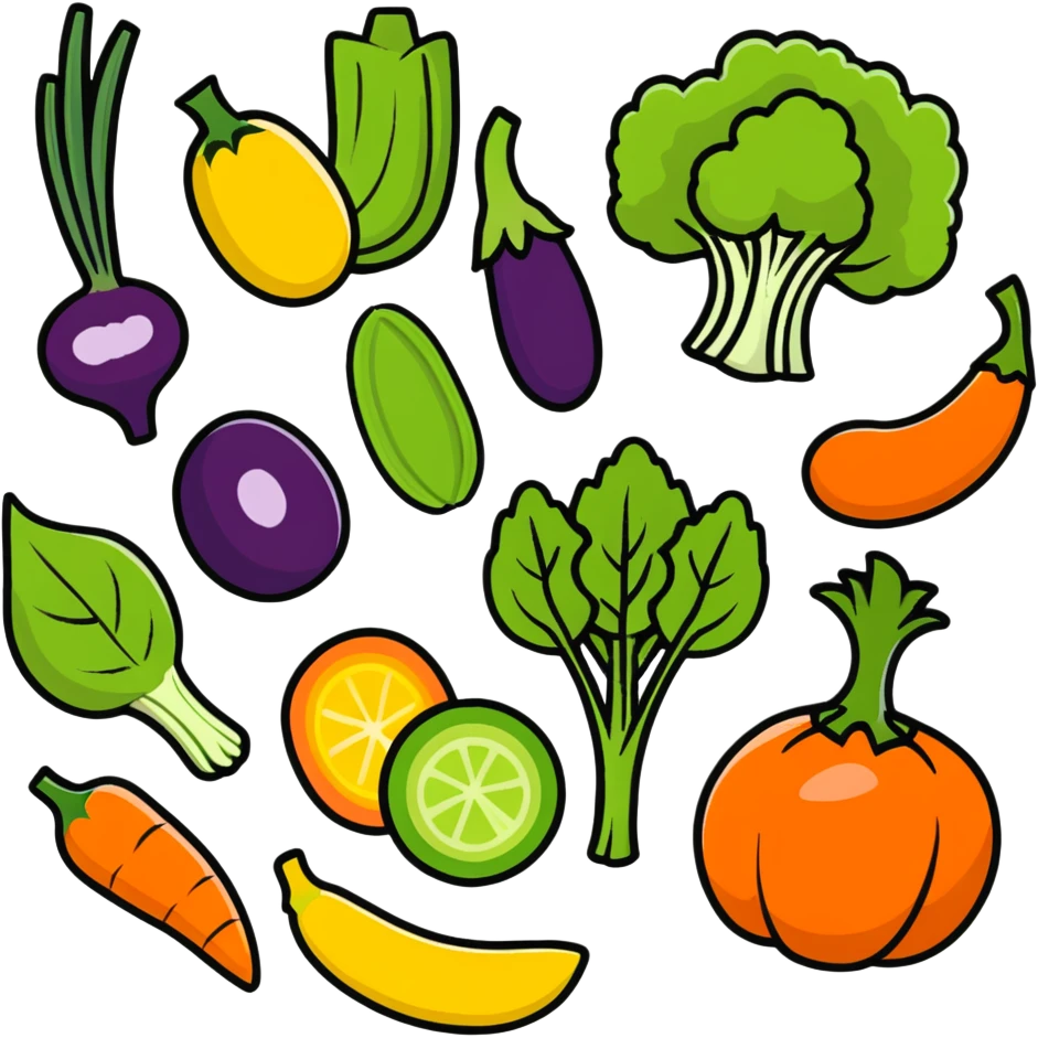 vitamin-rich vegetables emoji