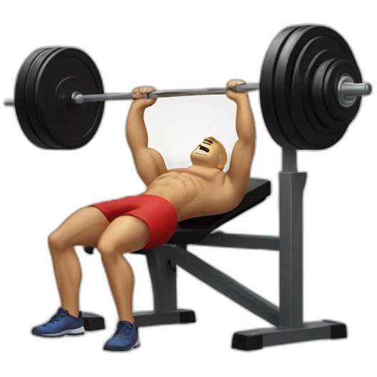 bench press emoji