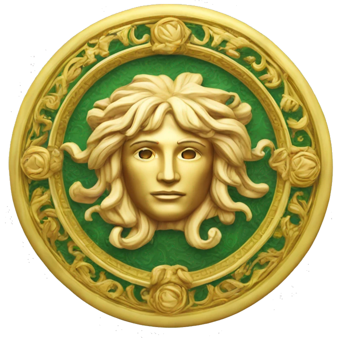 Realistic-Versace-Ornament-logo-icon-round  emoji