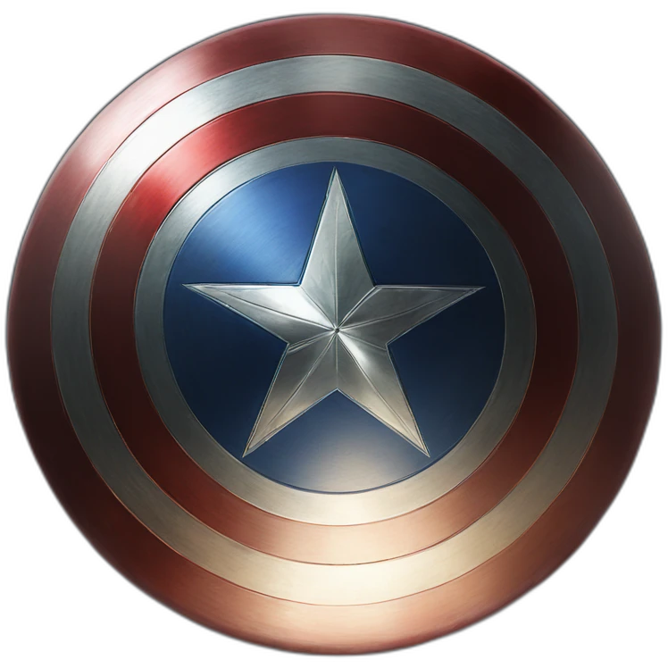 captain america's shield emoji