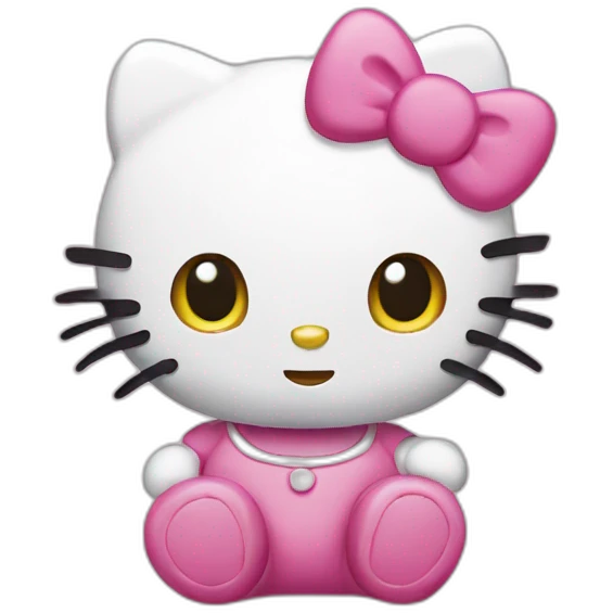 hello kitty funny emoji