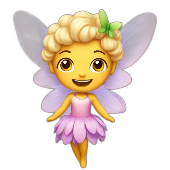 Joy fairy emoji
