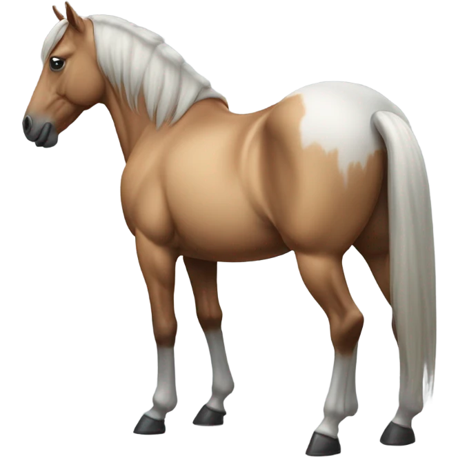 Horse’s butt emoji
