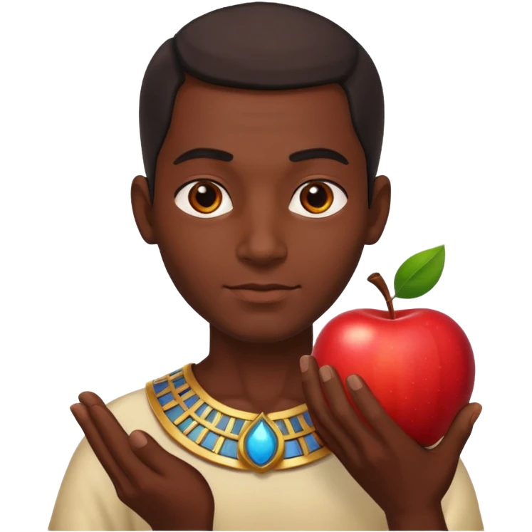 farao in egypt man apple  emoji