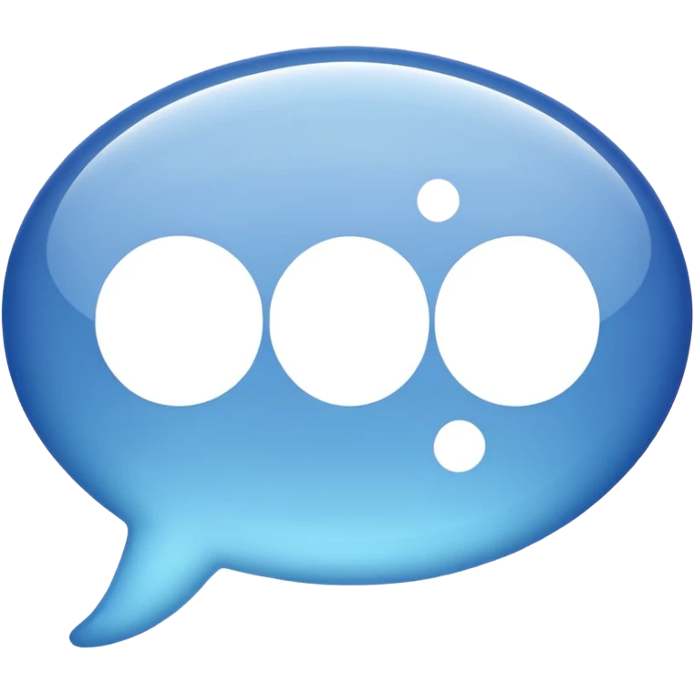 comment bubble emoji