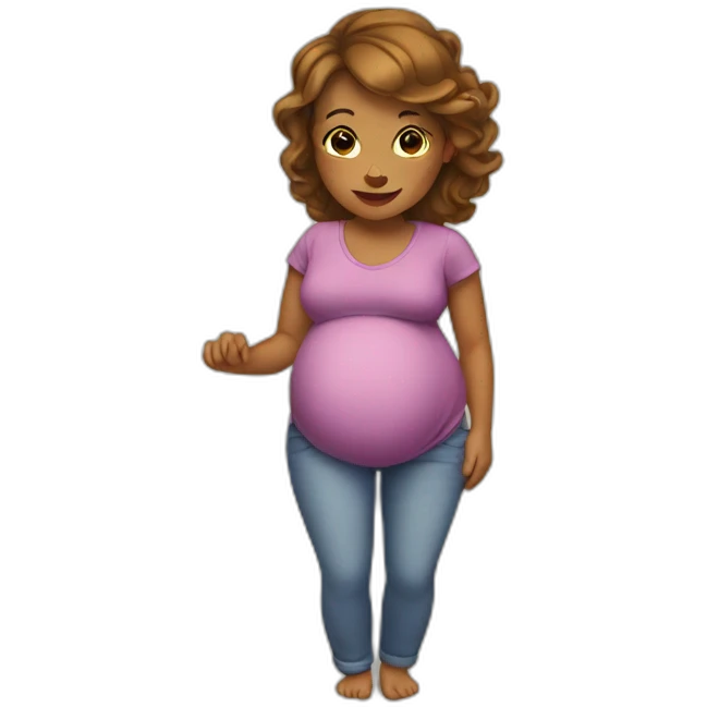 pregnant emoji