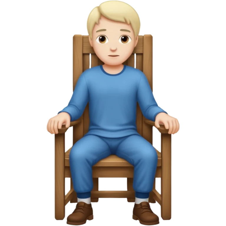 Вергилий сидит на стуле emoji