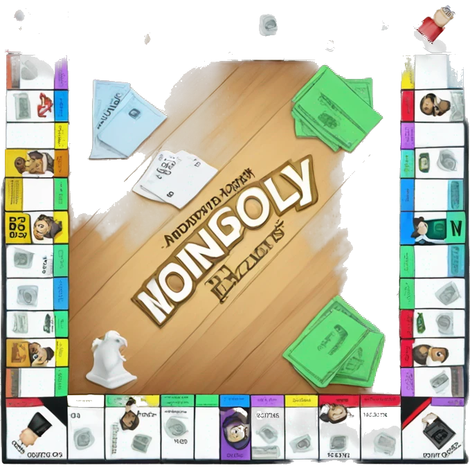 Monopoly board game  emoji