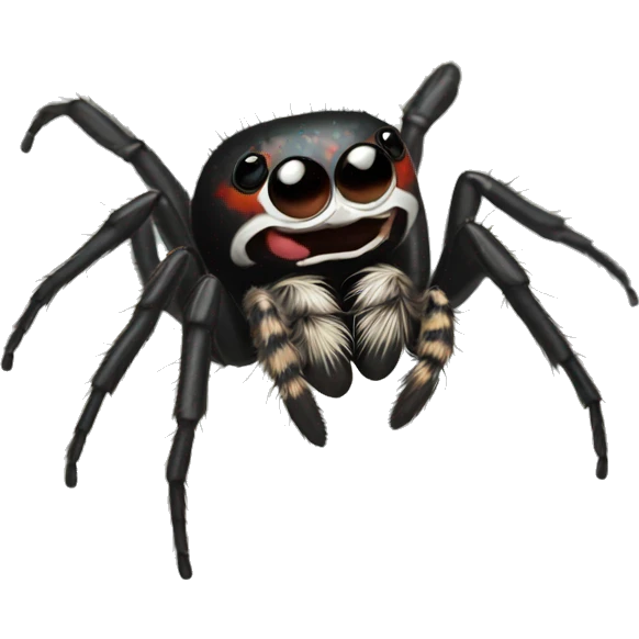 bold jumping spider emoji