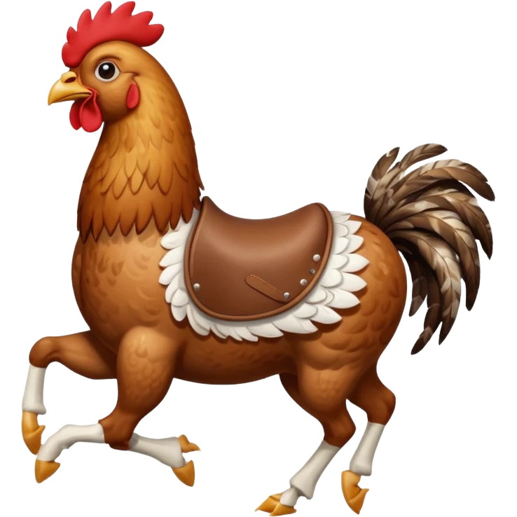 chicken jockey emoji