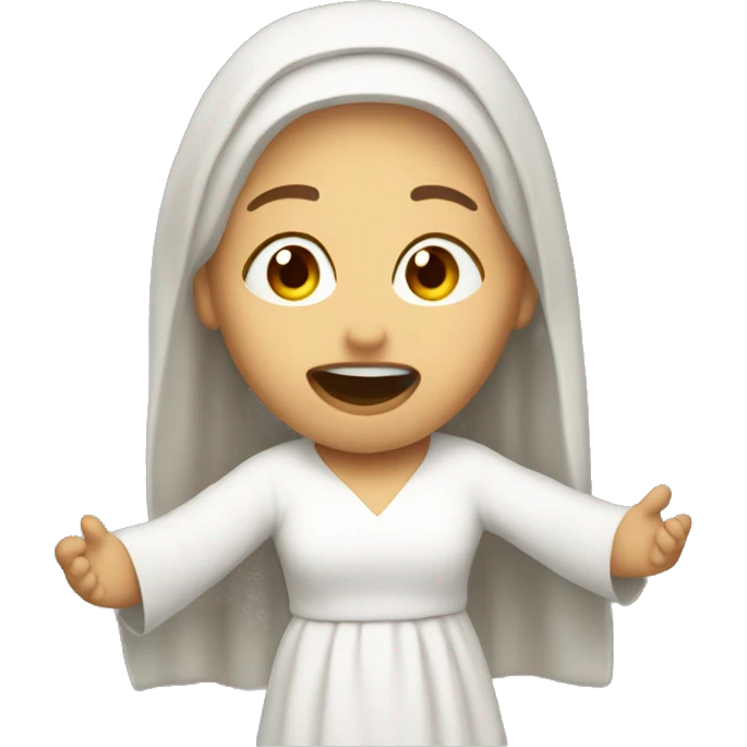 Katie singing the messiah emoji