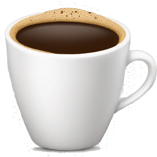 Coquette coffee emoji