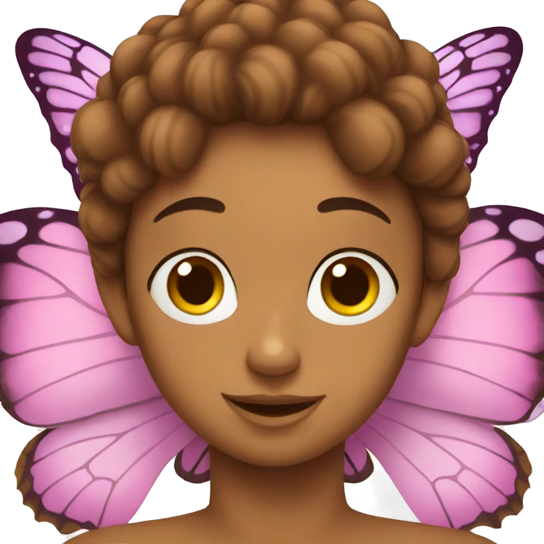 Brun butterfly  emoji
