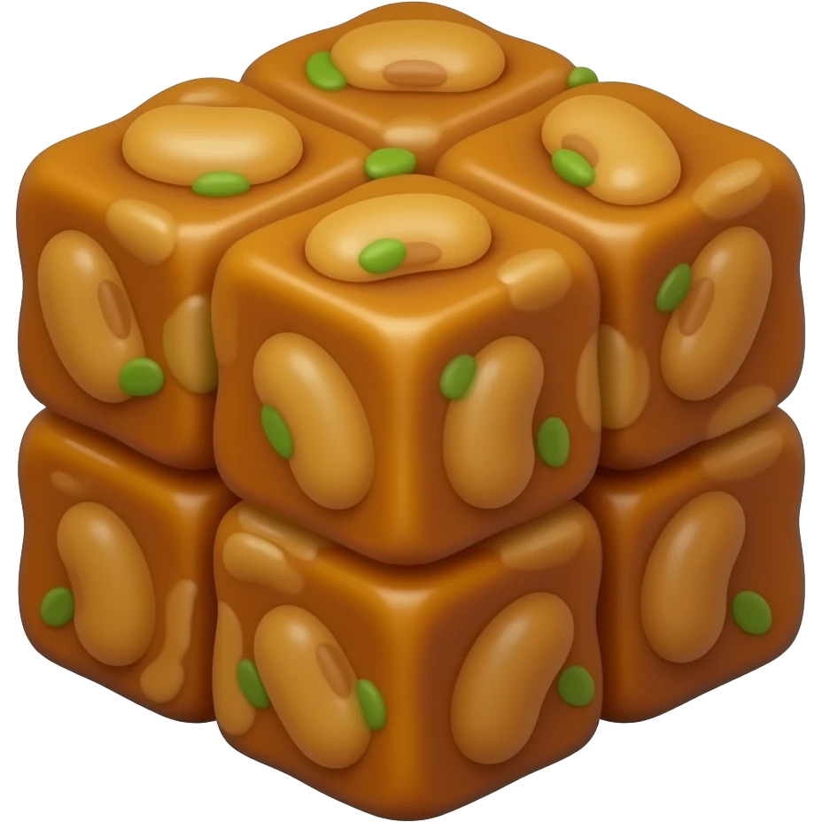 Bean stew cube emoji