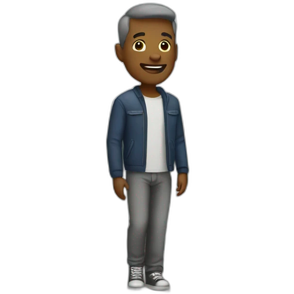 Man in the city emoji