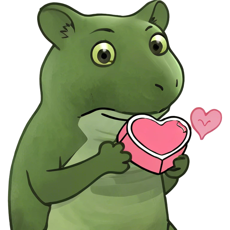 valentine’s day marsupial  emoji