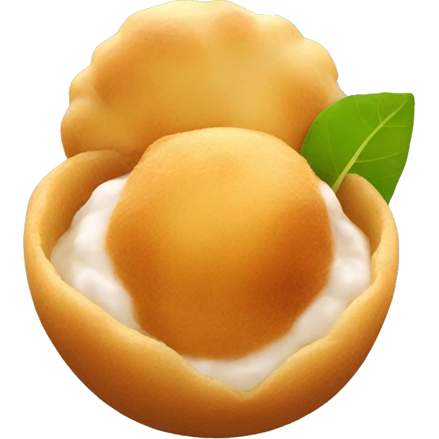 INDIAN FOOD GOL GAPPA emoji