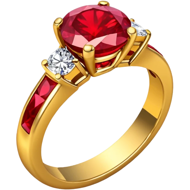 glitter rubi married ring emoji